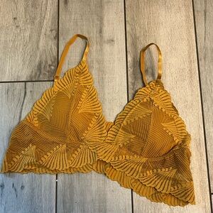 Yellow Lacey Bralette